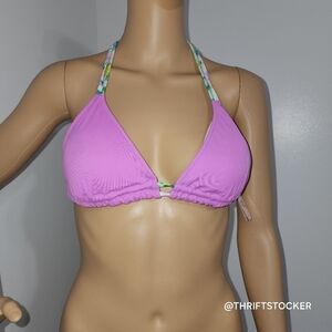 Victoria Secret the teeny triangle bikini top size L